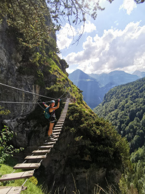 Image 1 de Marina à C.A.M.P. - Kinetic Gyro Rewind Pro - Longe de via ferrata