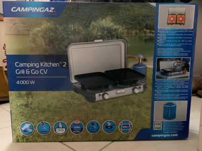 Image 1 de Sandor â Campingaz - Camping Kitchen 2 Grill & Go CV - Réchaud à gaz
