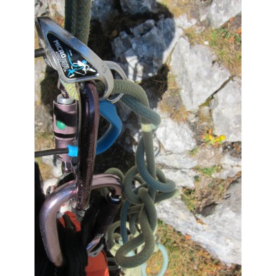 Image 1 de Stefan â Edelrid - Flycatcher 6,9 mm + MicroJul - Corde jumelée