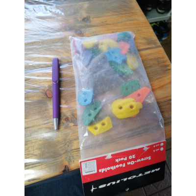 Image 1 de W â Metolius - Screw-On Footholds - Prises d'escalade