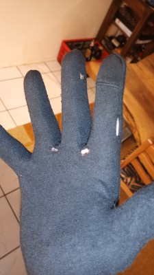 Image 1 de Aaron â Stoic - Merino180 SvenstaSt. II Silicon Glove - Gants